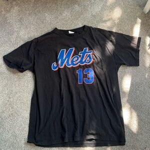 Unisex Met’s Baseball T Shirt - Alfonzo #13